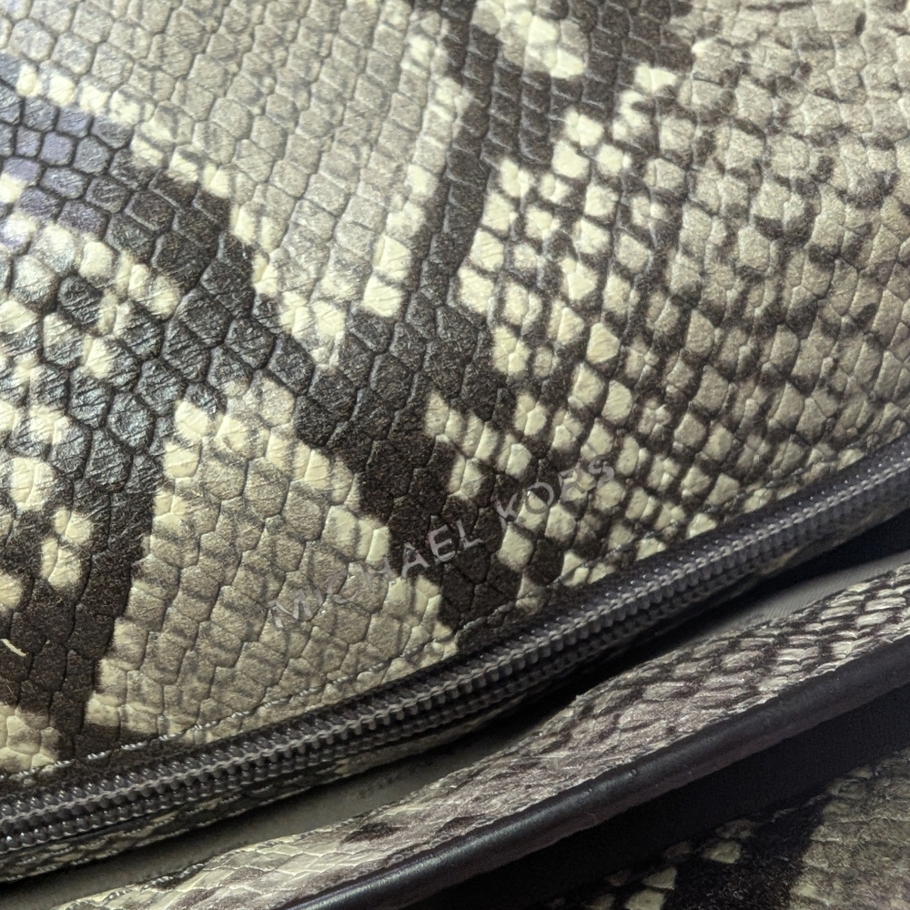 Michael Kors Python Crossbody Bag With Chain Dera… - image 6
